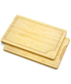 Organic Bamboo Architecture Household Kitchen Accesionse Cutting Board (Color: Natural, size: XL/12" x 18")